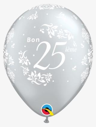 Silver New Year Confetti Dots Latex Balloons Q19170