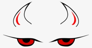 Devil Demon Horns Red Eyes Evil Hell Satan - Devil Eyes Png