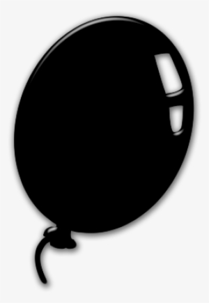 Black - Black Balloons Transparent Background