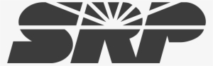 Black Srp - Salt River Project Logo Png
