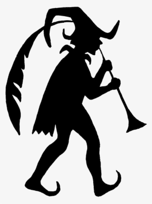 Pied Piper Silhouette By Anitess - Pied Piper Of Hamelin Clipart
