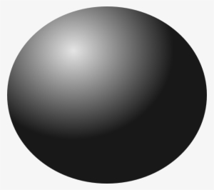 Black Ball Clip Art At Clker - Sphere Clip Art Animation