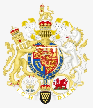 Prince Charles Of Wales - Scotland Unicorn And Lion