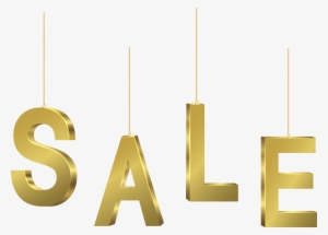 Gold Sale Sign Png
