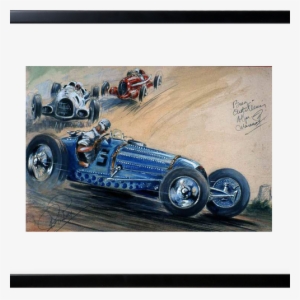 Bugatti Auto-union Alfa Black Frame - Bugatti Type 51