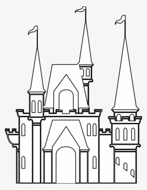 Castle Clipart Black And White