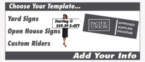 Real Estate Signs For Pacific Union Real Estate - Real Estate