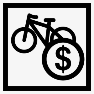 Bikes Sale Sign In Dollars Vector - Bicycle