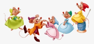 Cinderella Mice Clipart - 65x85cm Disney Princess Cinderella Sticker Wall Decoration