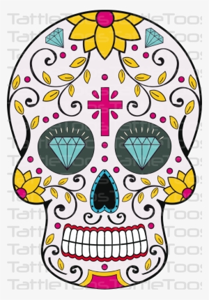 Girly Vector Sugar Skull