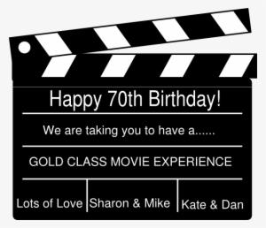 Small - Clapper Board