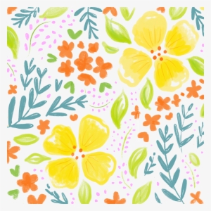Floral Pattern Png - Summer Transparent Pattern Png