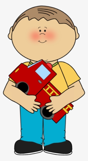 Fire Truck Clipart Clip Art Kid - Clip Art Boy Playing