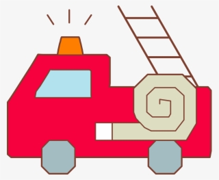 Small - Easy Fire Trucks To Draw