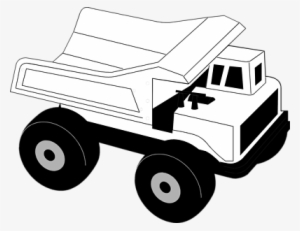 Toy Fire Truck Icon, Png Clipart Image - Toy Truck Black And White