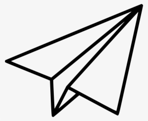 Paper Plane Png - Paper Airplane Icon Png