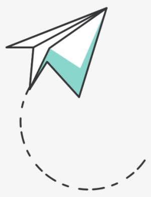 White Paper Plane Png Image - Paper Airplane Free Png