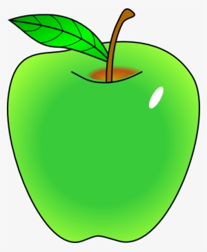 How To Set Use Shaded Green Apple Clipart