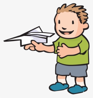 Paper Airplane - Fly Paper Airplanes Clipart