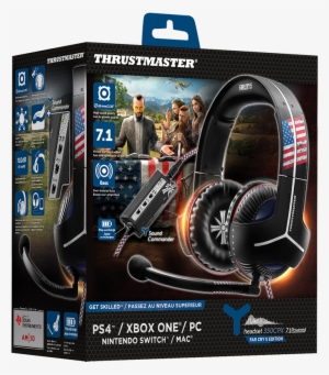 Far Cry 5 Y-350cpx Limited Edition Gaming Headset - Thrustmaster Far Cry 5 Headset