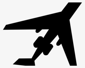 Aviation Clipart Paper Airplane - Plane Png Silhouette
