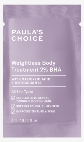 Weightless Body Treatment 2procent Bha - Flyer