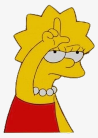Lisa Sticker - Aesthetic Lisa The Simpson