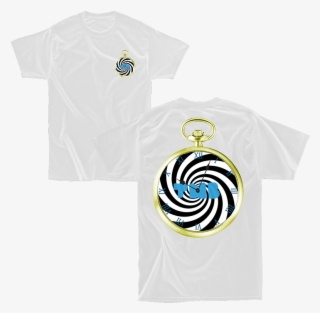 White Hypno Watch Tee - Graphic Design