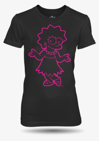 Simpsonovi Triko Lisa Simpson Pink Dámské - Tričko Superwoman