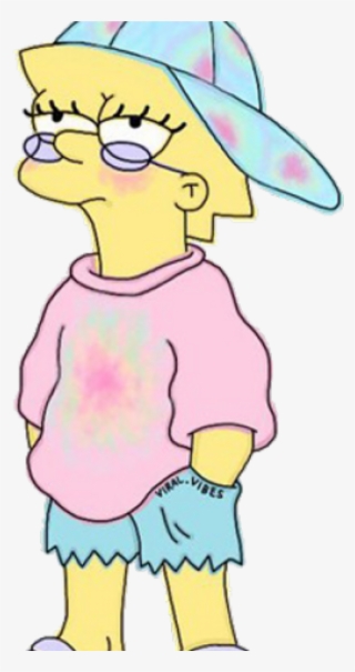 Aesthetic Clipart Lisa Simpson - Stickers Para Imprimir Aesthetic