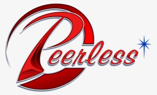 Peerless Logo Drop Shadow - Calligraphy