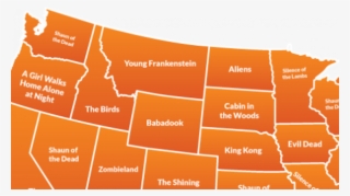 Every State Most Popular Horror Movie2 - Most Popular Christmas Movie By State