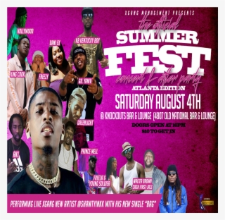 Summer Mixtape @djxatl Front Cover - Flyer