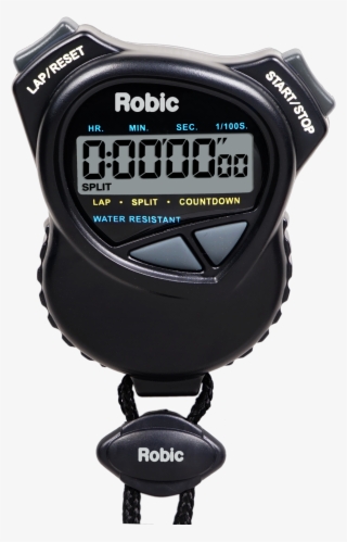 Robic 1000w Dual Stopwatch/countdown Timer- Black - Stop Watch