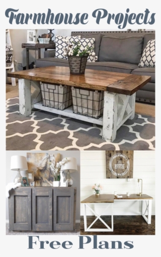 3 Easy Farmhouse Diy Projects - Rustic Chic Living Room On A Budget