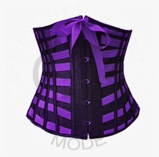 Purple Alice Secondary Product Picture - Women's Red Underbust Corset