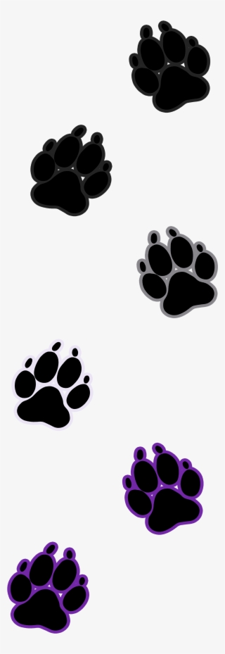 Dog Paw Print Asexual - Paw