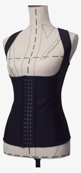 Latex Open Bust Waist Trainer Available In Plus Sizes - Mannequin