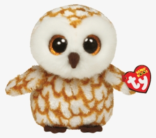 Swoops The Barn Owl - Ty Beanie Babies Owl