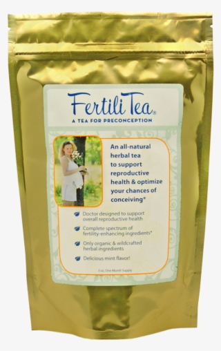 Organic Fertility Tea, 60 Servings, Contains Vitex - Fertility Tea
