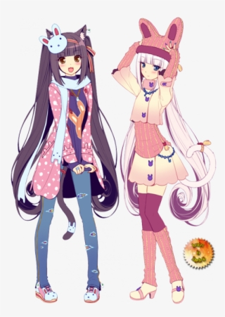 Chocola And Vanilla Fanart