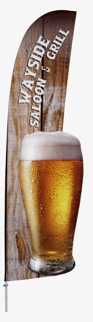 The Bowflag® Custom Shape Features A Custom Contour - Guinness