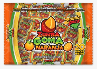 Zumbapica Goma Naranja - Seedless Fruit