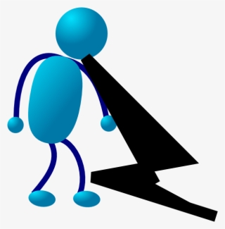 Cvs Awareness Clip Art - Stick Man Walking