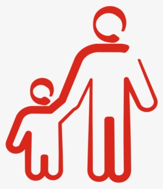 Father And Child Icon - Graphic Design