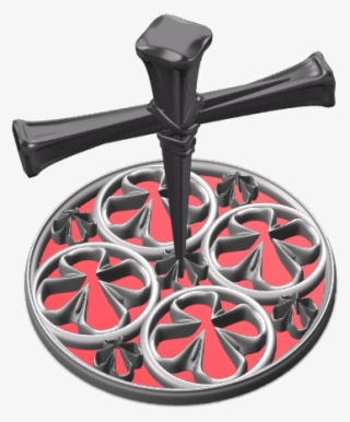 Centerpiece Xmas Decoration - Cross