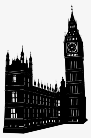Skyline Silhouette, Mary Poppins, London - Big Ben