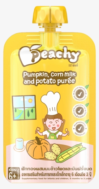 Peachy Baby Puree Pumpkin Corn Milk & Potato - Peachy Baby Food