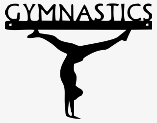 Clipart Transparent Artistic Gymnastics Handstand Clip - Gymnastics Pumpkin Carving Stencils