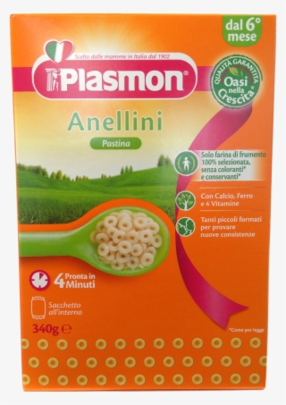 Plasmon Baby Food Pasta Gr 340 Anellini N